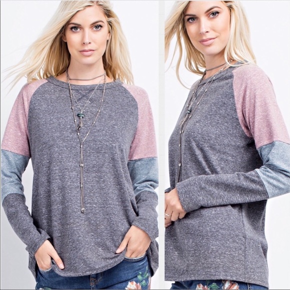 Beautiful basic long sleeve top - Picture 1 of 4